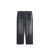 Men's Casual Relaxed Straight-Leg Denim Jeans