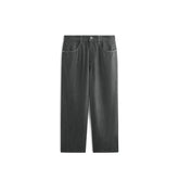 Men's Old Money Style Drape-Fit Textured Jeans