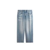 Men's Casual Washed Wide-Leg Jeans