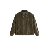 Men's American Vintage Flocked Denim Jacket