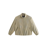 Men's Casual Aurora-Fabric Stand-Collar Jacket