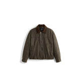 Men's Barn-Style Washed Distressed Jacket