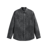 Men's Casual Oil-Painting Texture Shirt