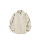 Men's Old Money Style Textured Linen Shirt