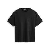 Men's Crewneck Short Sleeve T-Shirt with Metal Label