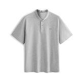 Men's Cool Touch Stand Collar Polo Shirt