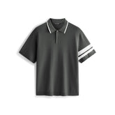 Men's Old Money Striped Polo Shirt