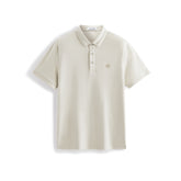 Men's Slim-Fit Polo Shirt with Mulberry Silk