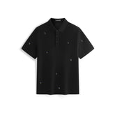 Men's Allover Embroidered Cooling Polo Shirt