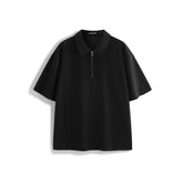 Men's Loose-Fit Waffle Polo Shirt