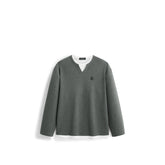 Men's Casual Money Style Faux-Layer T-Shirt