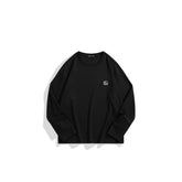 Men's Casual Embroidered Long-Sleeve T-shirt