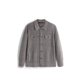 Men's Casual 30% Wool Relaxed Cardigan