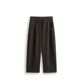 Men's Casual Warm Acetate-Wool Wide-Leg Sweatpants