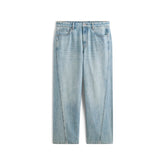 Men's Lightweight Washed Straight-Leg Jeans