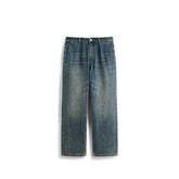 Men's Casual Light Washed Versatile Jeans