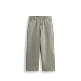 Men's Vintage Light Grey Denim Studded Jeans