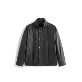Men's Casual Waxed-Fabric Jacket