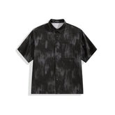 Men's Allover Print Short-Sleeve Shirt