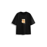 Men's casual printed short-sleeved T-shirt
