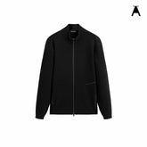 Men's Solid Zipper Jacket