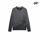 Men's Gradient Jacquard Long Sleeve T-shirt