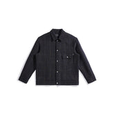 Men's Retro Textured Tweed Jacket