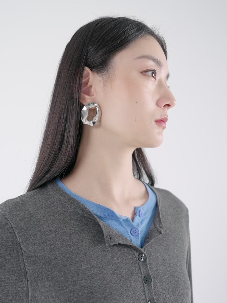 Women's Colorblock Layered-Look Slim Knit Top