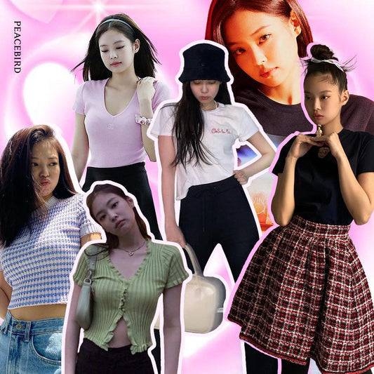 Kim Jennie's 5 Secrets to Look Good in T-shirts