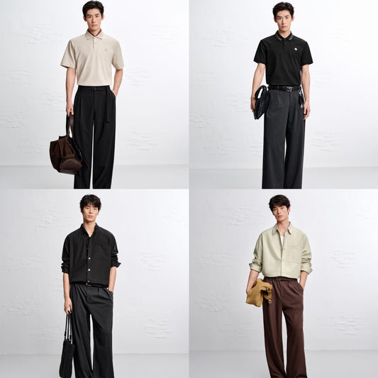 Effortless Men’s Commute Outfits: Polo & Overshirt Styles