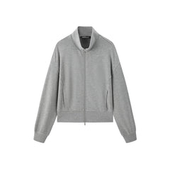 Women's Air-Layer Stand-Collar Zip-Up Sweatshirt