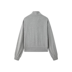 Women's Air-Layer Stand-Collar Zip-Up Sweatshirt