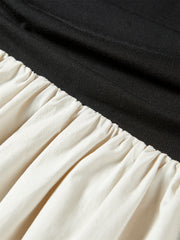 Women's Boat-Neck Layered-Look Dress