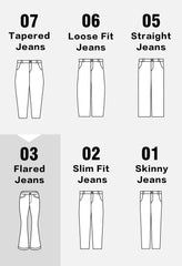 Women's High-Waist Wide-Leg Flared Jeans