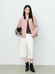 Women's Vintage Barn-Style Cropped Jacket