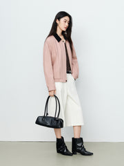 Women's Vintage Barn-Style Cropped Jacket