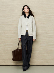 Women's Vintage Barn-Style Cropped Jacket