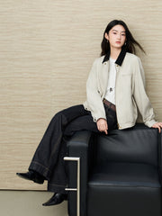Women's Vintage Barn-Style Cropped Jacket