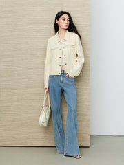 Women's Minimalist Commuter Lapel Jacket