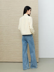 Women's Minimalist Commuter Lapel Jacket