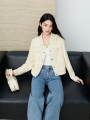 Women's Minimalist Commuter Lapel Jacket
