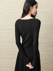 Women's Seamless One-Piece Versatile Knit Top