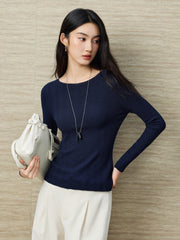 Women's Seamless One-Piece Versatile Knit Top