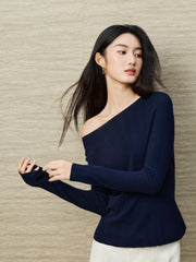 Women's Seamless One-Piece Versatile Knit Top