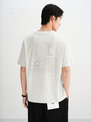Men's Ultra-Soft Printed Embroidered T-Shirt
