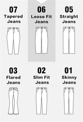 Men's Vintage Distressed Ripped Wide-Leg Cotton Jeans