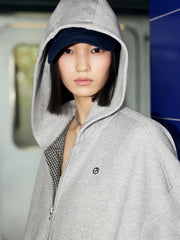 Women's Casual Collegiate Plaid Sweatshirt Jacket