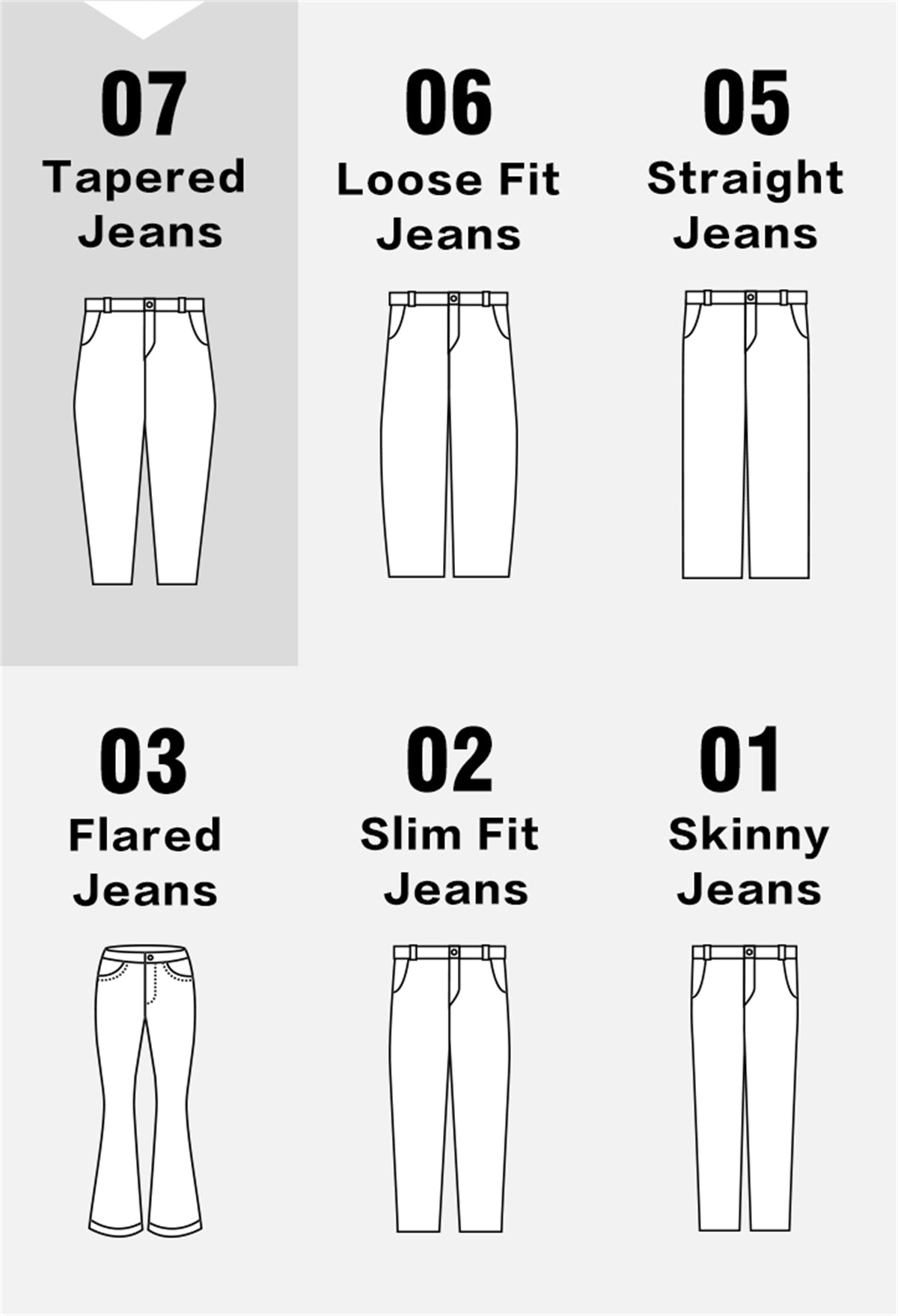 Men's Vintage Gradient Wash Tapered Jeans