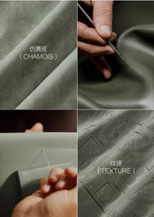 Men's Faux Suede Textured Jacquard Jacket