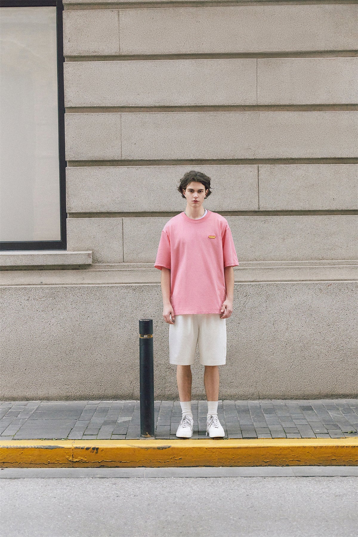 *US Final Sale* Men's Nice.T Embroidered Short Sleeve T-Shirt